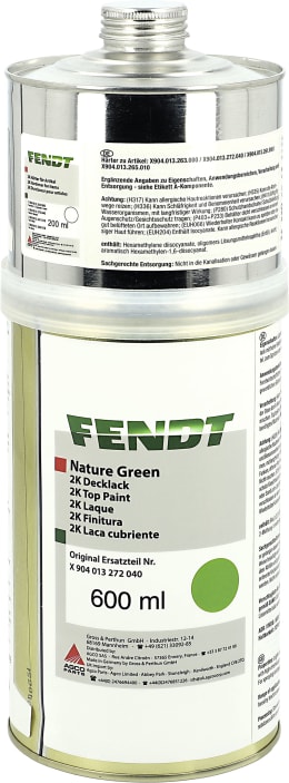 Produktbild: Fendt 2K-Fahrzeuglack Fendt Nature Green, 800 ml, X904013272040