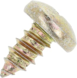 Produktbild: Fendt Blechschraube DIN 7981 4,8 x 9,5 mm, Stahl, verzinkt gelb (A3L), Linsensenkkopf, mit Spitze