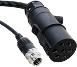 Produktbild: Brigade® Winterdienst-Trennstelle BE-Serie, 7-poliger Stecker, 10 m Kabel, 6 m Wellrohr