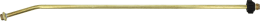 Produktbild: Birchmeier® Spritzrohr 50 cm Messing, gebogen, für Spritze Flox, RPD