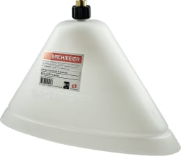 Produktbild: Birchmeier® Sprühschirm Profi 1,5 bis 6,0 bar, 370 x 140 mm, schraubbar