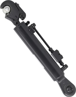 Produktbild: Hydraulischer Oberlenker Kat. 2/2 (25,4 mm), Länge 604 – 884 mm, mit Fanghaken und Kugelgelenk