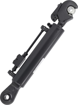 Produktbild: Hydraulischer Oberlenker Kat. 2/2 (25,4 mm), Länge 604 – 884 mm, mit Fanghaken und Kugelgelenk