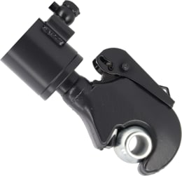 Produktbild: Hydraulischer Oberlenker Kat. 2/2 (25,4 mm), Länge 505 – 695 mm, mit Fanghaken und Kugelgelenk