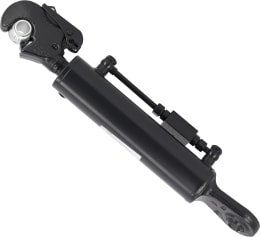 Produktbild: Hydraulischer Oberlenker Kat. 2/2 (25,4 mm), Länge 564 – 804 mm, mit Fanghaken und Kugelgelenk