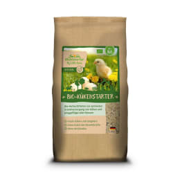Produktbild: My Little Farm Bio-Kükenstarter für Geflügel (Hühner, Puten, Enten, Gänse) Mehl 2 kg Beutel