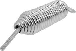 Produktbild: Bordwandrückzugfeder, 270 x 10 mm x Ø 10 mm, verzinkt, mit Schraube