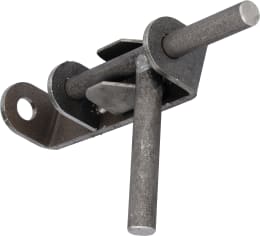 Produktbild: Schiebebock 170 x 40 mm Ø Bolzen 16 mm, zum Anschweißen, für Hinterkipperscharniere