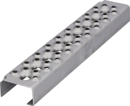 Produktbild: Leitersprosse breit, 55 mm, blank
