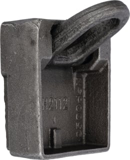 Produktbild: Zurrmulde, L x B x H: 90 x 95 x 30 mm, versenkt, zum Einschweißen, mit Bodenplatte