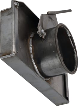 Produktbild: Kornschieber mit Rohrauslauf, Ø innen 150 mm