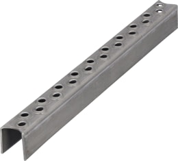Produktbild: Leitersprosse schmal, 22 mm, blank