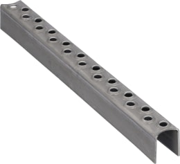 Produktbild: Leitersprosse schmal, 22 mm, blank