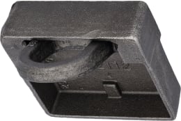 Produktbild: Zurrmulde, L x B x H: 90 x 95 x 30 mm, versenkt, zum Einschweißen, mit Bodenplatte