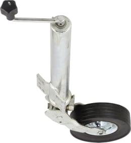 Produktbild: Stützrad Stützlast 500 kg, Rohr 60 mm, leichte Ausführung, vollautomatisch, Anschraubplatte