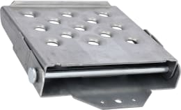 Produktbild: Klapptritt mit Trittfläche B x T 165 x 150 mm, verzinkt, zum Anschrauben, ohne Schrauben