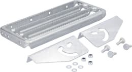 Produktbild: Klapptritt, B x T 340 x 160 mm, verzinkt, zum Anschrauben, ohne Schrauben