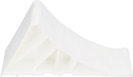 Produktbild: Unterlegkeil UK 10 L x B x H: 165 x 92 x 100 mm, Radius 200 mm, Kunststoff weiß, ohne Halter