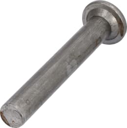 Produktbild: Pendelbolzen, Länge 130 mm, mit gerader Endkappe, zum anschweißen, für Kipplager