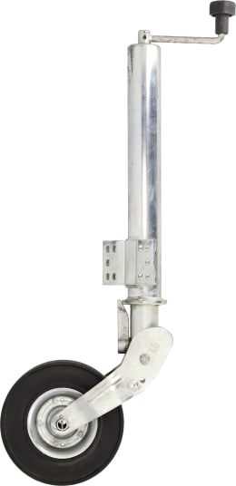 Produktbild: Stützrad Stützlast 500 kg, Rohr 60 mm, leichte Ausführung, vollautomatisch, Anschraubplatte
