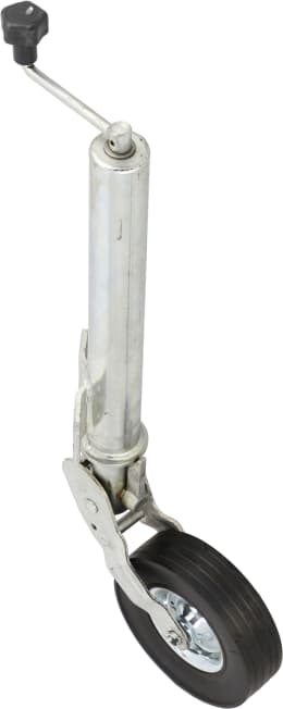 Produktbild: Stützrad Stützlast 500 kg, Rohr 60 mm, leichte Ausführung, vollautomatisch, Anschraubplatte