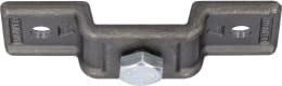 Produktbild: Rungenhalter, L x B 35 x 10 mm, Abstand Bohrungen 80 mm, für Flacheisen 35 x 10 mm