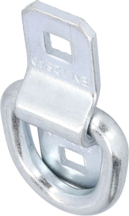 Produktbild: Zurring, B x H x T: 30 x 103 x 18 mm, zum anschrauben, mit Schraubbügel