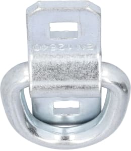 Produktbild: Zurring, B x H x T: 30 x 103 x 18 mm, zum anschrauben, mit Schraubbügel