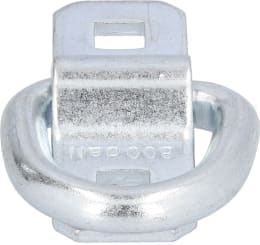 Produktbild: Zurring, B x H x T: 30 x 103 x 18 mm, zum anschrauben, mit Schraubbügel