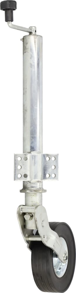 Produktbild: Stützrad Stützlast 500 kg, Rohr 60 mm, leichte Ausführung, vollautomatisch, Anschraubplatte