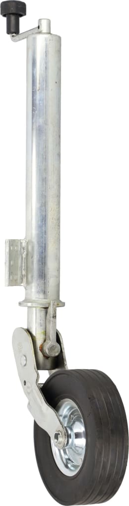 Produktbild: Stützrad Stützlast 500 kg, Rohr 60 mm, leichte Ausführung, vollautomatisch, Anschraubplatte