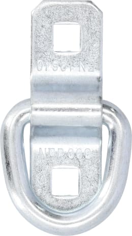 Produktbild: Zurring, B x H x T: 30 x 103 x 18 mm, zum anschrauben, mit Schraubbügel