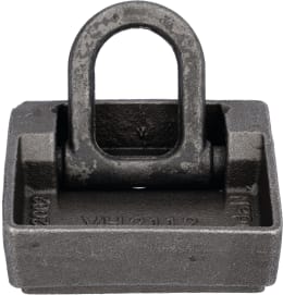 Produktbild: Zurrmulde, L x B x H: 90 x 95 x 30 mm, versenkt, zum Einschweißen, mit Bodenplatte