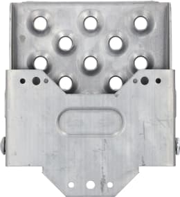 Produktbild: Klapptritt mit Trittfläche B x T 165 x 150 mm, verzinkt, zum Anschrauben, ohne Schrauben