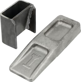 Produktbild: Rungenkeil mit Keiltasche, für Vierkantrohr