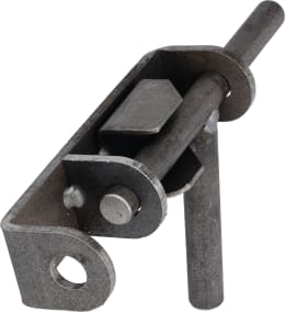 Produktbild: Schiebebock 170 x 40 mm Ø Bolzen 16 mm, zum Anschweißen, für Hinterkipperscharniere