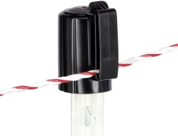 Produktbild: Ako Kopfisolator T-Post schwarz 10 St. 441252