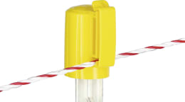 Produktbild: Ako Kopfisolator T-Post gelb 10 St. 441253