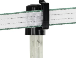 Produktbild: Ako Kopfisolator T-Post schwarz 10 St. 441252