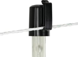 Produktbild: Ako Kopfisolator T-Post schwarz 10 St. 441252