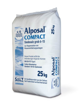 Produktbild: SWS Alposal Compact 6-15 (BROXO® 6-15) Regeneriersalz für Ionenaustauschersysteme