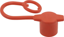 Produktbild: Staubschutz für Kupplungsstecker Nordic, rot