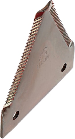 Produktbild: radura® Messerklinge Standard 75 x 76 x 2 mm, unten, gezahnt, fein (14 tpi), für Mähdrescher