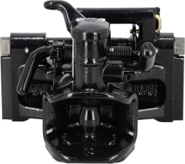 Produktbild: HANS SAUERMANN Zugmaul HS1710-1KUD-38 automatisch mit Adapterplatte, 320/30/19 mm, Ø Bolzen 38 mm