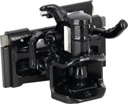 Produktbild: HANS SAUERMANN Zugmaul HS1710-1KUD-38 automatisch mit Adapterplatte, 320/30/19 mm, Ø Bolzen 38 mm