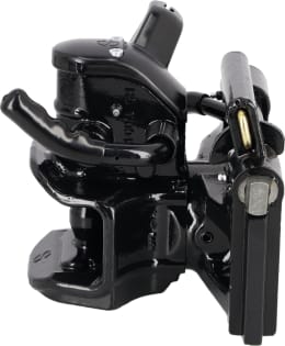 Produktbild: HANS SAUERMANN Zugmaul HS1710-1KUD-38 automatisch mit Adapterplatte, 320/30/19 mm, Ø Bolzen 38 mm