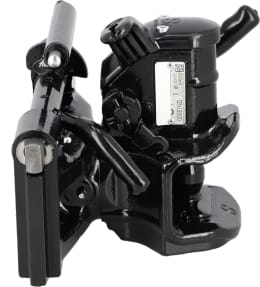 Produktbild: HANS SAUERMANN Zugmaul HS1710-1KUD-38 automatisch mit Adapterplatte, 320/30/19 mm, Ø Bolzen 38 mm