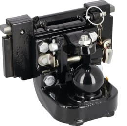 Produktbild: HANS SAUERMANN Kugeleinsatz HS1250-NH-KV 320/30,5/19 mm, Kugel 80 mm, für Traktor