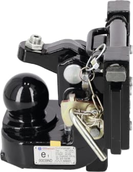 Produktbild: HANS SAUERMANN Kugeleinsatz HS1250-NH-KV 320/30,5/19 mm, Kugel 80 mm, für Traktor