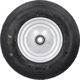 Produktbild: mefro Komplettrad 400x100, 4.80/4.00 - 8 Rille 4 PR, Nabe 90 x 25 mm, Kugellager